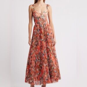 Hutch Brianna Shoulder Tie Maxi Dress